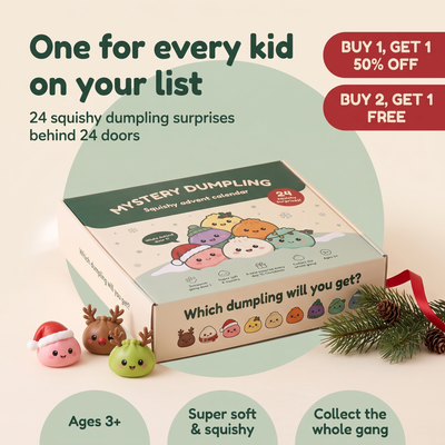 The Squishy Advent Calendar — 24 Surprises, One Behind Every Door